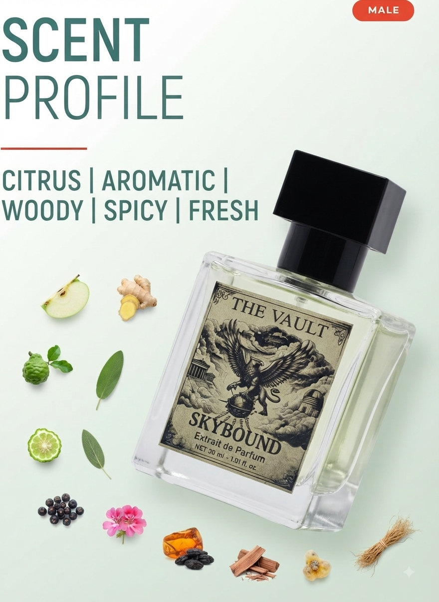 THE VAULT SKYBOUNED PERFUME | 30 ML EXTRAIT DE PARFUME